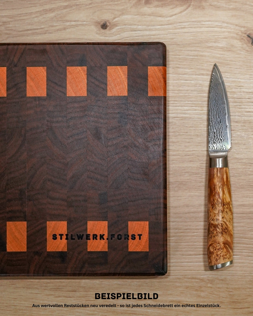 Überraschungsschneidebrett Nachhaltiger Holzmix