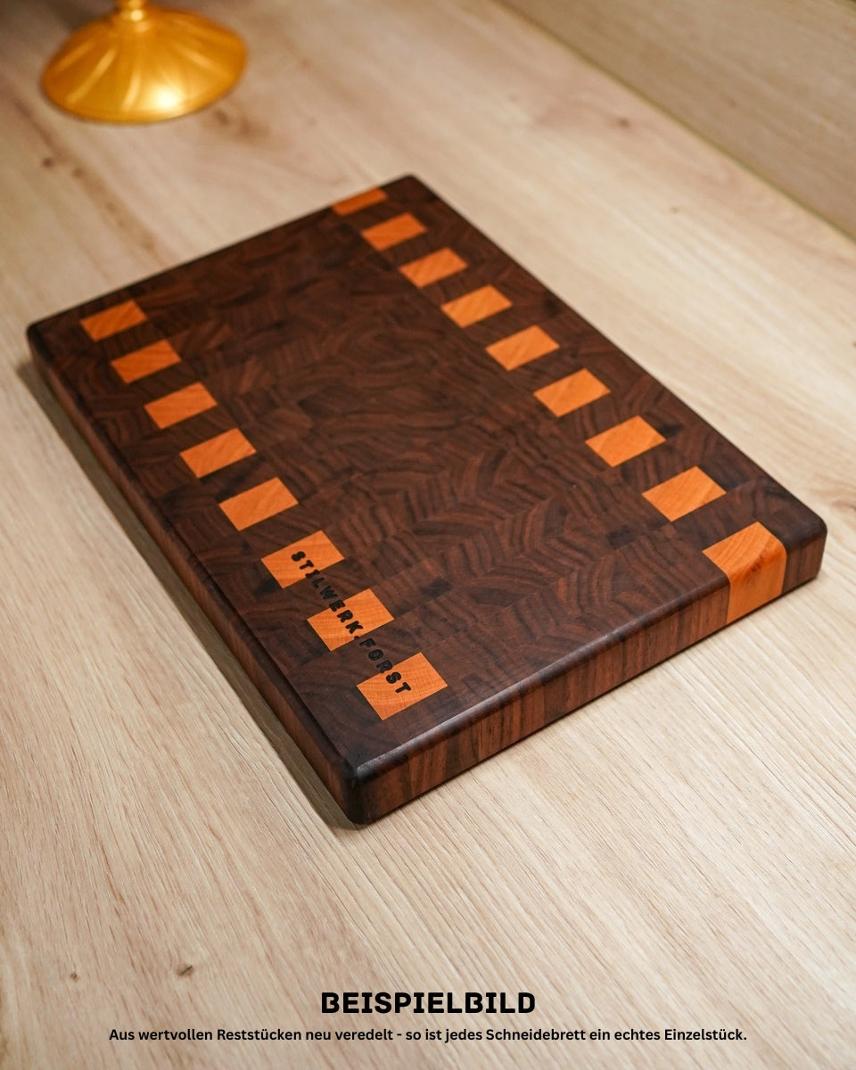 Überraschungsschneidebrett Nachhaltiger Holzmix