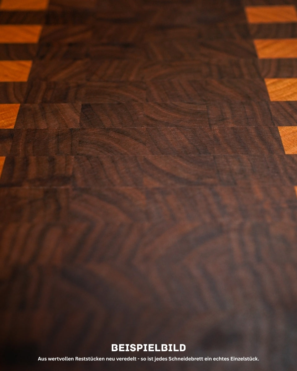 Überraschungsschneidebrett Nachhaltiger Holzmix